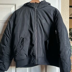Ninth Hall Black Bomber Jacket